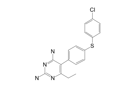 4-Chloro-4'-[2,4-diamino-6-ethyl-5-pyrimidyl]diphenyl sulfide