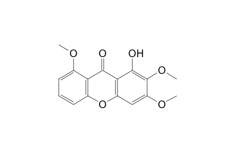 1-Hydroxy-2,3,8-trimethoxy-xanthone