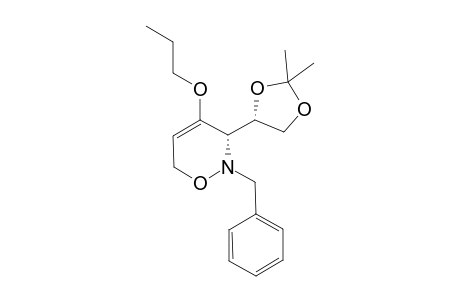 (3S,4'S)-2-BENZYL-3-(2',2'-DIMETHYL-1',3'-DIOXOLAN-4'-YL)-4-PROPOXY-3,6-DIHYDRO-2H-1,2-OXAZINE