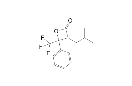 u-3-Isobutyl-4-phenyl-4-(trifluoromethyl)oxetan-2-one