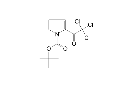 2-(trichloroacetyl)pyrrole-1-carboxylic acid, tert-butyl ester