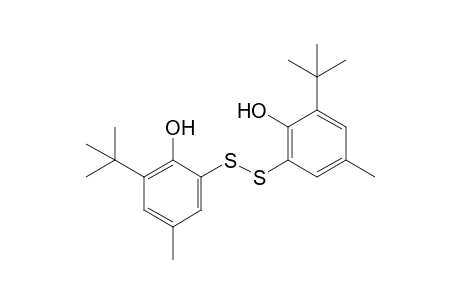 2,2'-Dithiobis(6-tert-butyl-4-methylphenol)