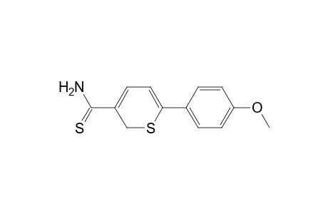 6-(4-Methoxyphenyl)-2H-thiopyran-3-thiocarboxamide