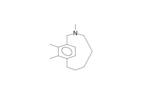 3-AZABICYCLO[7.2.2]TRIDECA-9,11,12-TRIENE, 3,10,11-TRIMETHYL-