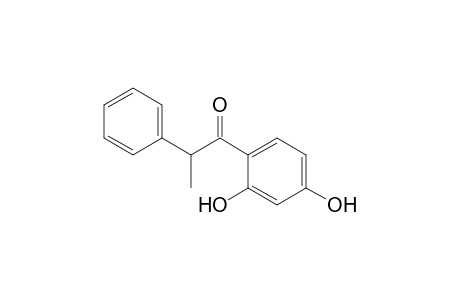 1-(2,4-Dihydroxyphenyl)-2-phenylpropan-1-one