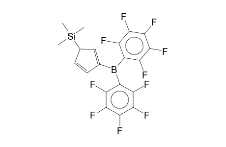 2,4-Cyclopentadiene, 1-trimethylsilyl-3-[bis(pentafluorophenyl)boryl]-