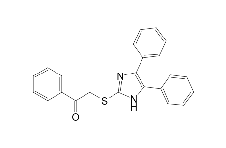 2-[(4,5-diphenyl-1H-imidazol-2-yl)sulfanyl]-1-phenyl-ethanone