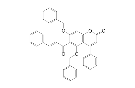 5,7-Dibenzyloxy-6-cinnamoylneoflavone