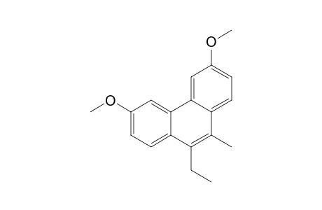 Phenanthrene, 9-ethyl-3,6-dimethoxy-10-methyl-