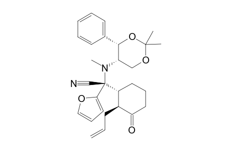 (S)-[((4S,5S)-2,2-Dimethyl-4-phenyl-[1,3]dioxan-5-yl)-methyl-amino]-furan-2-yl-[(1R,2S)-3-oxo-2-((E)-propenyl)-cyclohexyl]-acetonitrile