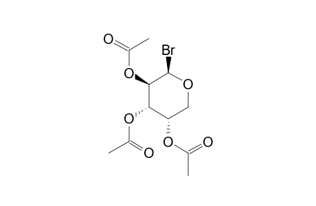 acetic acid [(2R,3R,4S,5S)-3,5-diacetoxy-2-bromo-tetrahydropyran-4-yl] ester