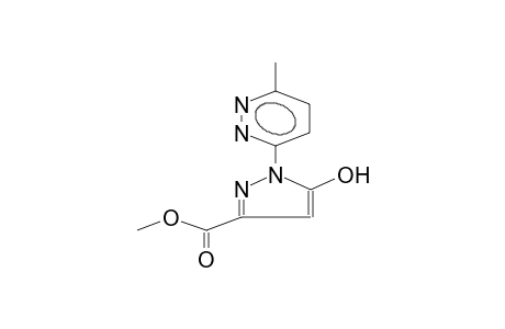 3-(5-HYDROXY-3-METHOXYCARBONYL-1-PYRAZOLYL)-6-METHYLPYRIDAZINE