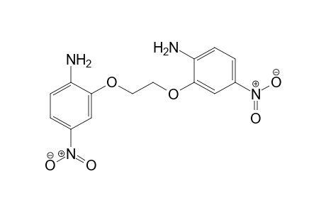 Benzenamine, 2,2'-[1,2-ethanediylbis(oxy)]bis[4-nitro-