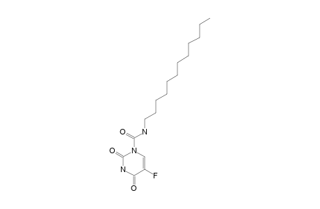 3,4-dihydro-2,4-dioxo-N-dodecyl-5-fluoro-1(2H)-pyrimidinecarboxamide