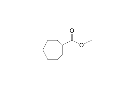 Cycloheptanecarboxylic acid, methyl ester