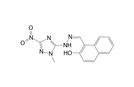 1-[(2-Methyl-5-nitro-2H-[1,2,4]triazol-3-yl)-hydrazonomethyl]-naphthalen-2-ol