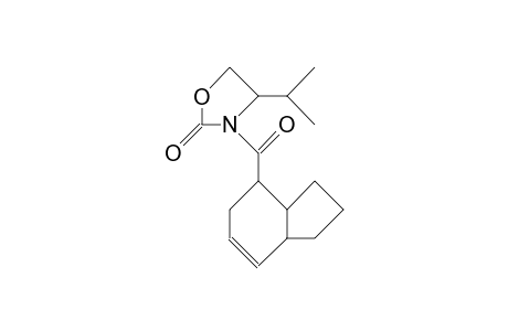 (4S)-3-(Bicyclo(4.3.0)non-2-ene-5-carbonyl)-4-isopropyl-2-oxazolidinone