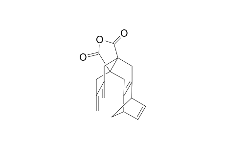 ANTI-1,4,5,6,7,8,8A,9,10,10A-DECAHYDRO-1,4-METHANO-6,7-BIS-(METHYLENE)-ANTHRACENE-8A,10A-DICARBOXYLIC-ANHYDRIDE