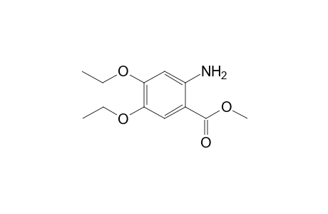 4,5-diethoxyanthranilic acid, methyl ester