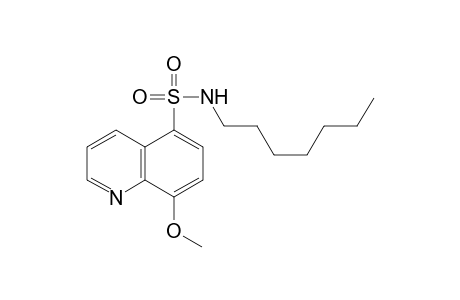 8-Methoxy-quinoline-5-sulfonic acid heptylamide