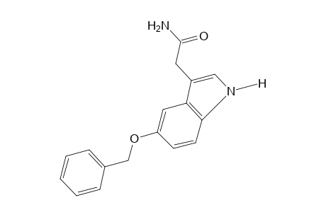 5-(BENZYLOXY)INDOLE-3-ACETAMIDE