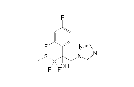 2-(2,4-difluorophenyl)-1,1-difluoro-1-(methylthio)-3-(1,2,4-triazol-1-yl)-2-propanol