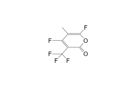 4,6-DIFLUORO-5-METHYL-3-TRIFLUOROMETHYL-2H-PYRAN-2-ONE