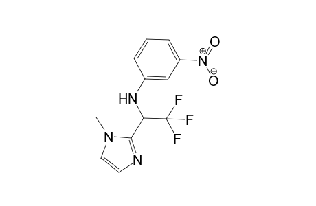 3-Nitro-N-[2,2,2-trifluoro-1-(1-methyl-1-imidazole-2-yl)-ethyl]aniline