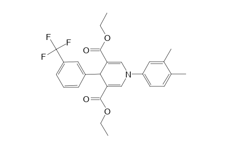 1-(3,4-dimethylphenyl)-4-[3-(trifluoromethyl)phenyl]-4H-pyridine-3,5-dicarboxylic acid diethyl ester