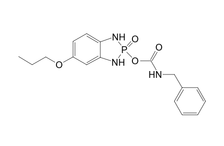 2-(Benzylcarbamato)-2,3-dihydro-5-propoxy-1H-(1,3,2)-benzodiazaphosphole - 2-Oxide