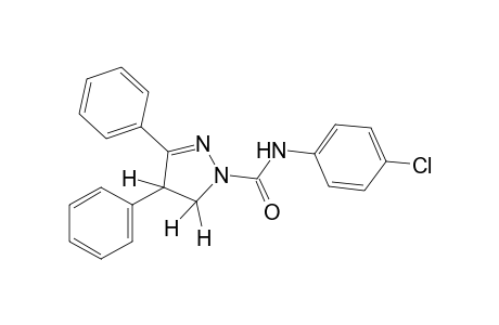 4'-chloro-3,4-diphenyl-2-pyrazoline-1-carboxanilide
