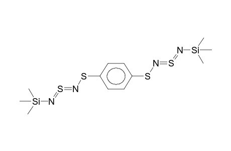 1,4-BIS(TRIMETHYLSILYL-2,4-DIAZA-1,3-DITHIA-2,3-BUTADIENYL)BENZENE