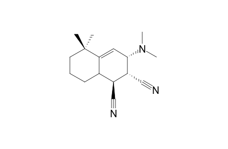 (4ARS,5RS,6SR,7RS)-7-(DIMETHYLAMINO)-1,2,3,4,4A,5,6,7-OCTAHYDRO-1,1-DIMETHYLNAPHTHALENE-5,6-DICARBONITRILE