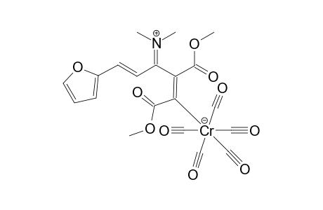 PENTACARBONYL-[3-(DIMETHYLAMINO)-5-FURYL-1,2-DIMETHOXYCARBONYL-2,4-PENTADIEN-1-YLIDENE)-CHROMIUM(0)