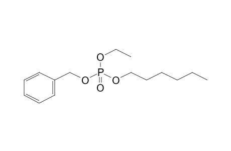 Phosphoric acid, (benzyl)(ethyl)(hexyl) ester