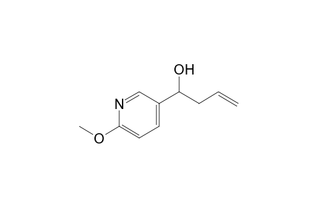 1-(6-Methoxypyridin-3-yl)but-3-en-1-ol
