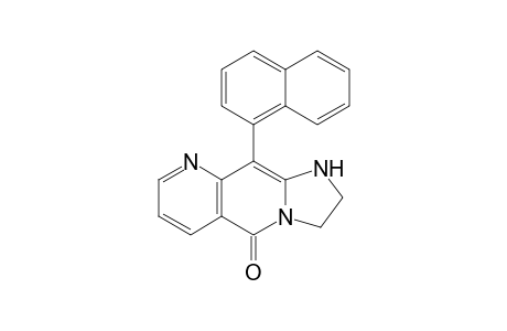 10-(1-naphthalenyl)-2,3-dihydro-1H-imidazo[1,2-g][1,6]naphthyridin-5-one