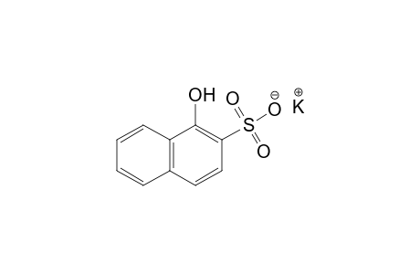 1-hydroxy-2-naphthalenesulfonic acid, monopotassium salt