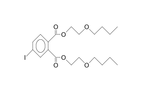 4-Iodo-phthalic acid, bis(2-butoxyethyl) ester