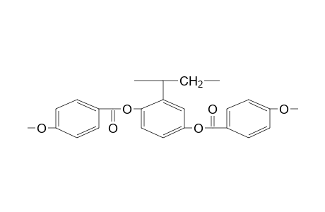 Poly[2,5-bis(p-methoxybenzoyloxy)styrene]