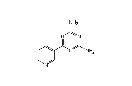 2,4-diamino-6-(3-pyridyl)-s-triazine