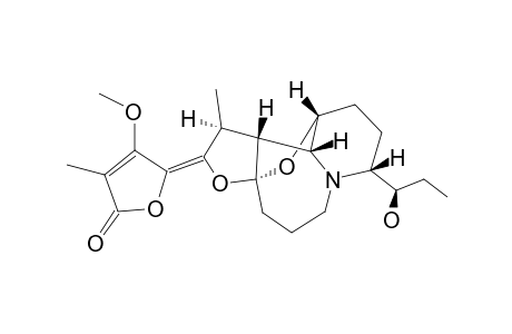 OXYSTEMOKERRIN;4-METHOXY-3-METHYL-5-[(2Z,11AS)-3AT,11T-EPOXY-8T-[(1R)-1-HYDROXYPROPYL]-1C-METHYL-(11AR,11BC)-DODECAHYDRO-FURO-[3,2-C]-PYRIDO-[1,2-A