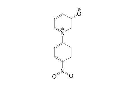 Pyridinium, 3-hydroxy-1-(4-nitrophenyl)-, hydroxide, inner salt