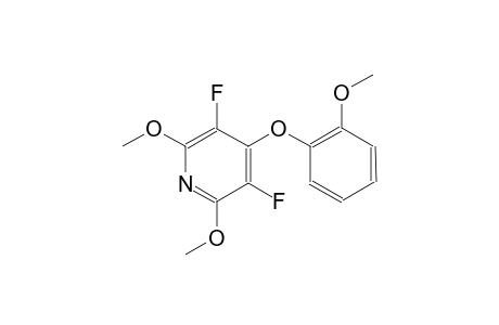 3,5-difluoro-2,6-dimethoxy-4-(2-methoxyphenoxy)pyridine