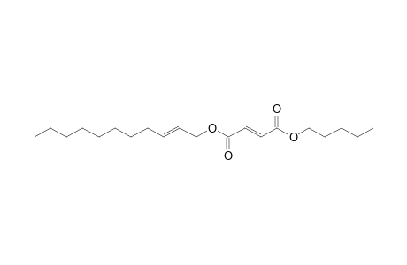 Fumaric acid, pentyl undec-2-en-1-yl ester