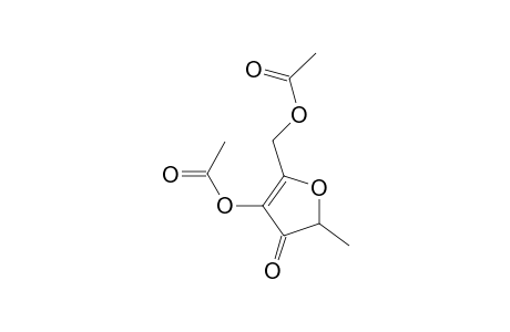 3(2H)-Furanone, 4-(acetyloxy)-5-[(acetyloxy)methyl]-2-methyl-