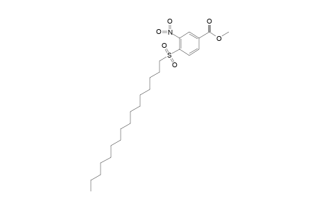 4-(hexadecylsulfonyl)-3-nitrobenzoic acid, methyl ester