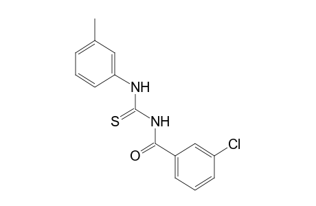 1-(m-chlorobenzoyl)-2-thio-3-m-tolylurea