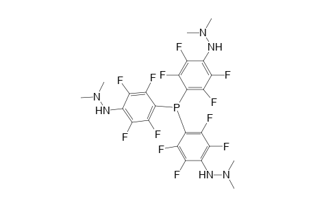 TRIS-[4-(N,N-DIMETHYLHYDRAZINE-2,3,5,6-TETRAFLUOROPHENYL]-PHOSPHINE
