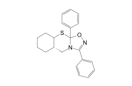 TRANS-3,10A-DIPHENYL-5H-1,2,4-OXADIAZOLE-[5,4-B]-[1,3]-5A,6,7,8,9,9A-HEXAHYDROBENZOTHIAZINE